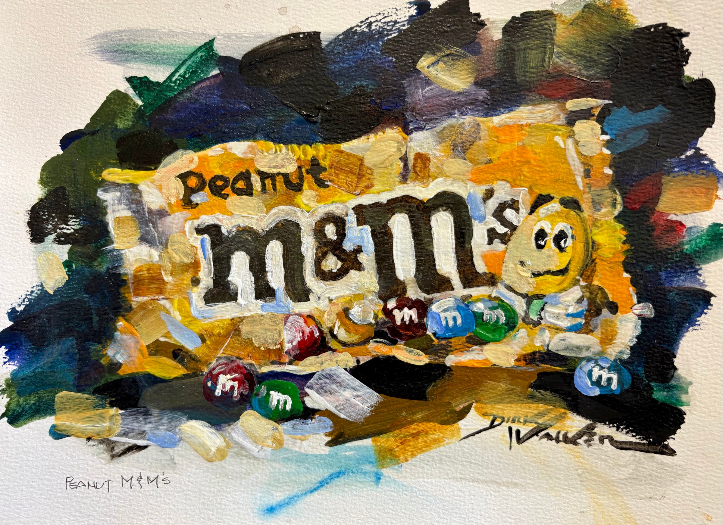 Peanut M&M's | Dirk Walker Fine Art